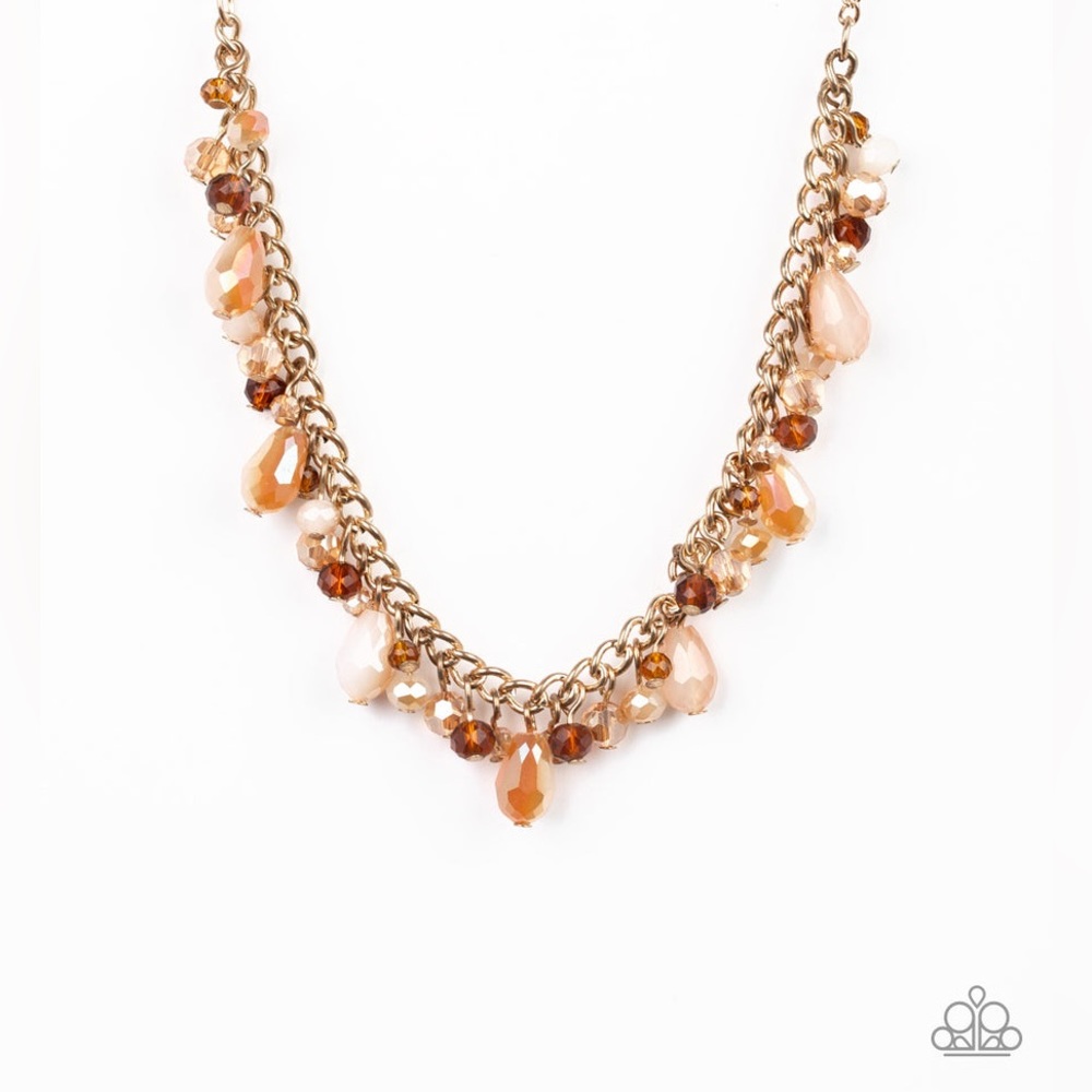 NWOT Golden Brown Necklace & Bracelet Combo - Picture 3 of 13